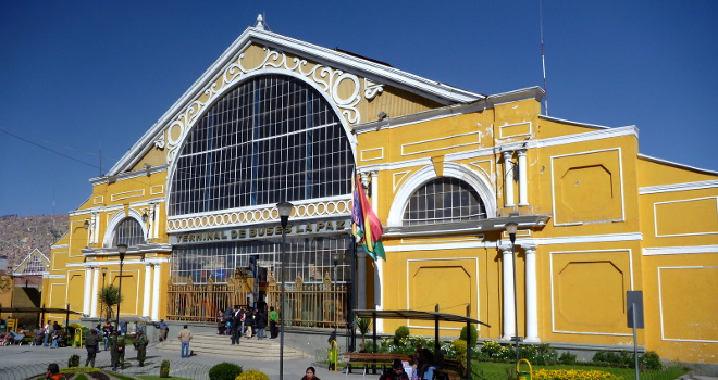 Bus Station  La-paz-bus-station