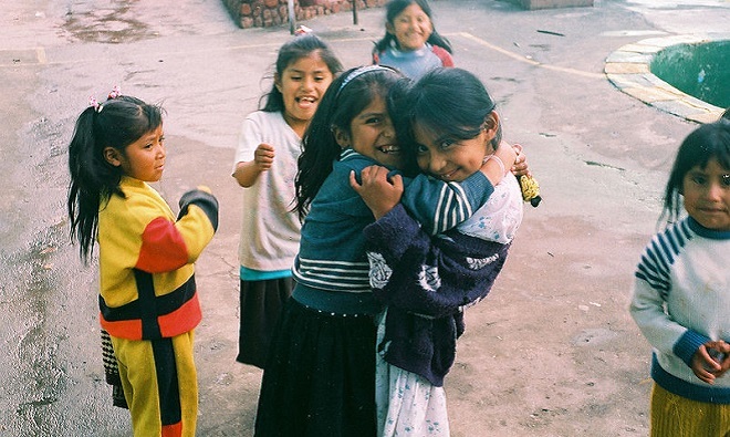 Children in San Pedro Prison La Paz Bolivia