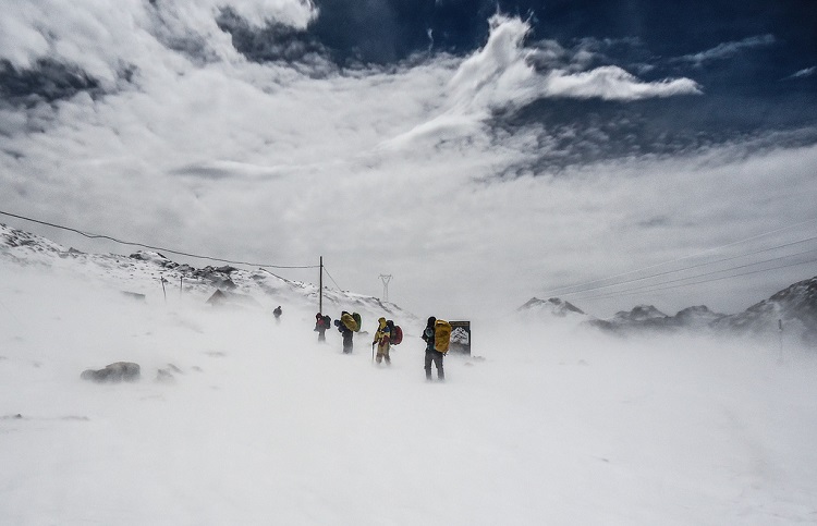 montanha huayna potosi - escalada